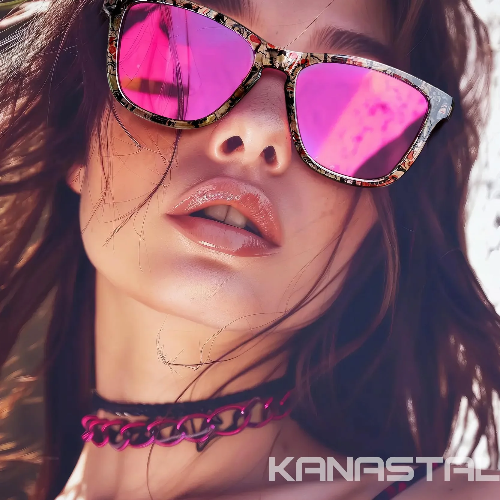 KANASTAL Occhiali da Sole da Donna Uomo Polarizzati Protezione UV400 Quadrati Retrò Classici Vintage Sunglasses per Spiaggia Viaggio Pesca