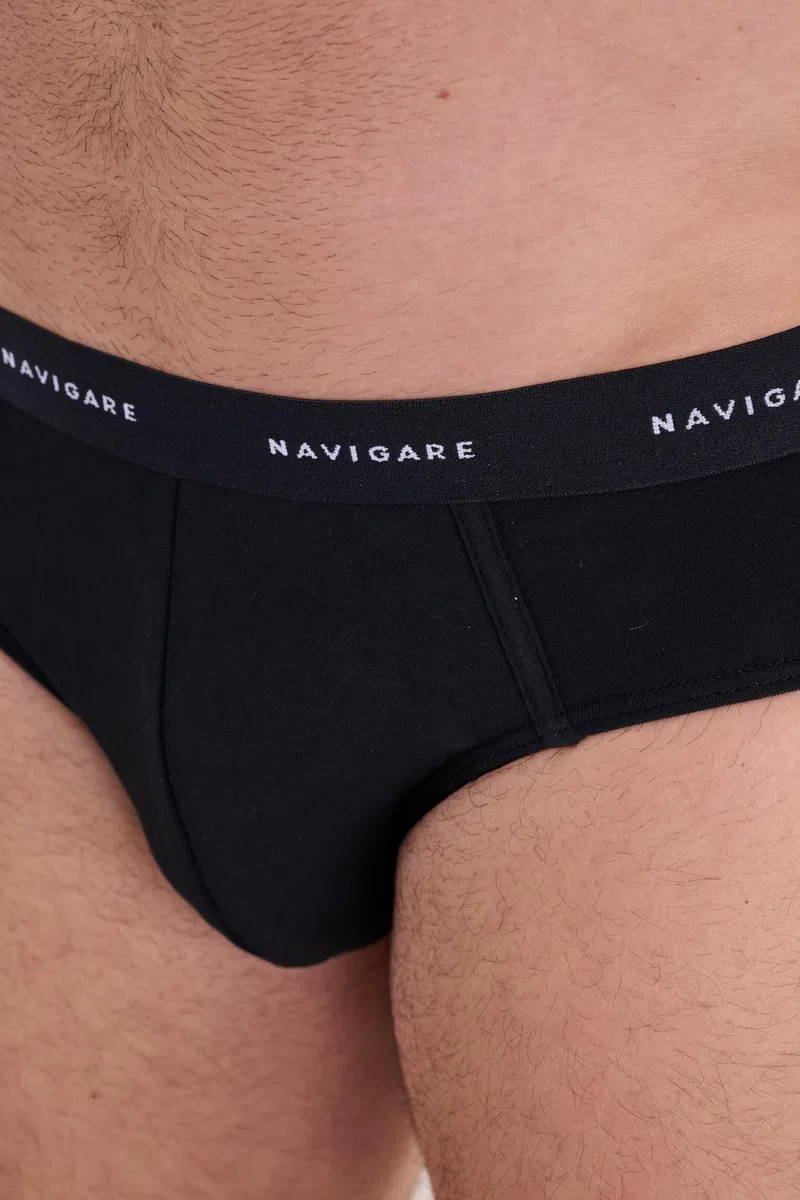 Navigare Slip Uomo – Pack da 6 – Jersey Cotone Elasticizzato – Nuova Collezione 2025 – Bianco/Nero/Assortiti Slip Uomo (Pacco da 6)
