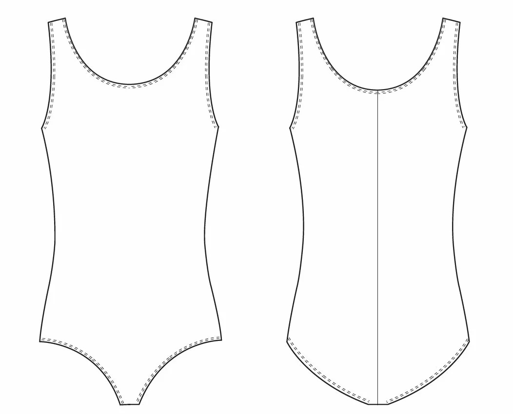 Bloch Faire Microlux Tank Leotard Faire Microlux Tank Leotard Donna (Pacco da 1)
