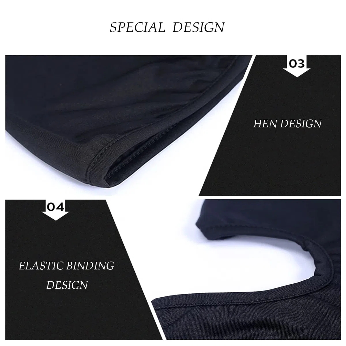 3 Pezzi Passamontagna Sci Balaclava Moto Maschera Morbido e Traspirante Unisex Sottile Tessuto Elastico Traspirante Antivento per Sport Ciclismo ed attività all’Aria Aperta Unisex