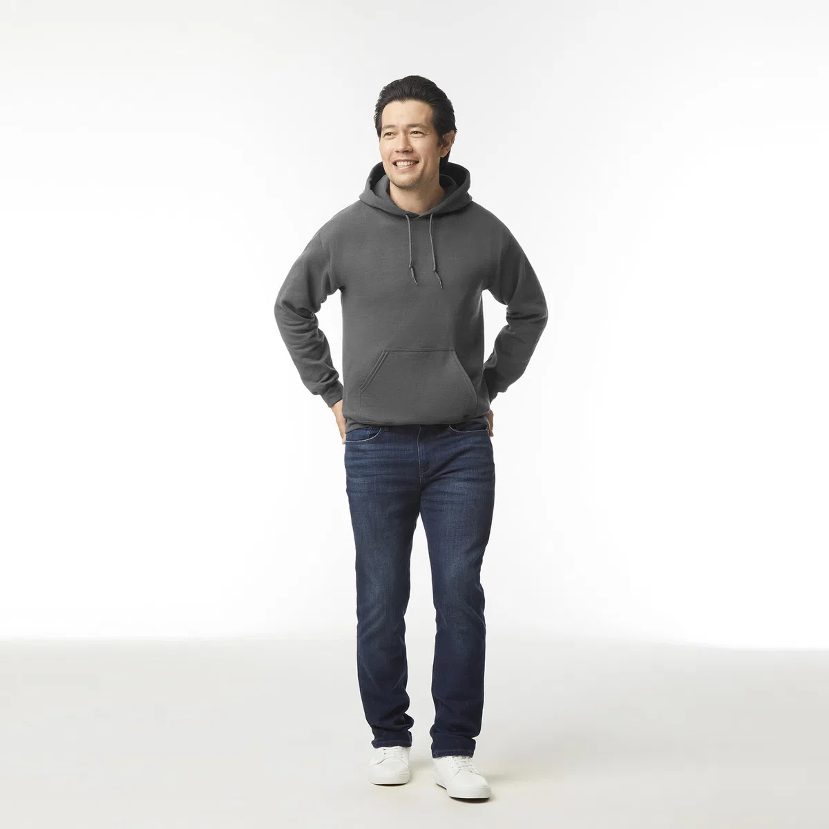 Gildan Heavy Blend Fleece Hooded Sweatshirt Felpa con Cappuccio Uomo (Pacco da 1)