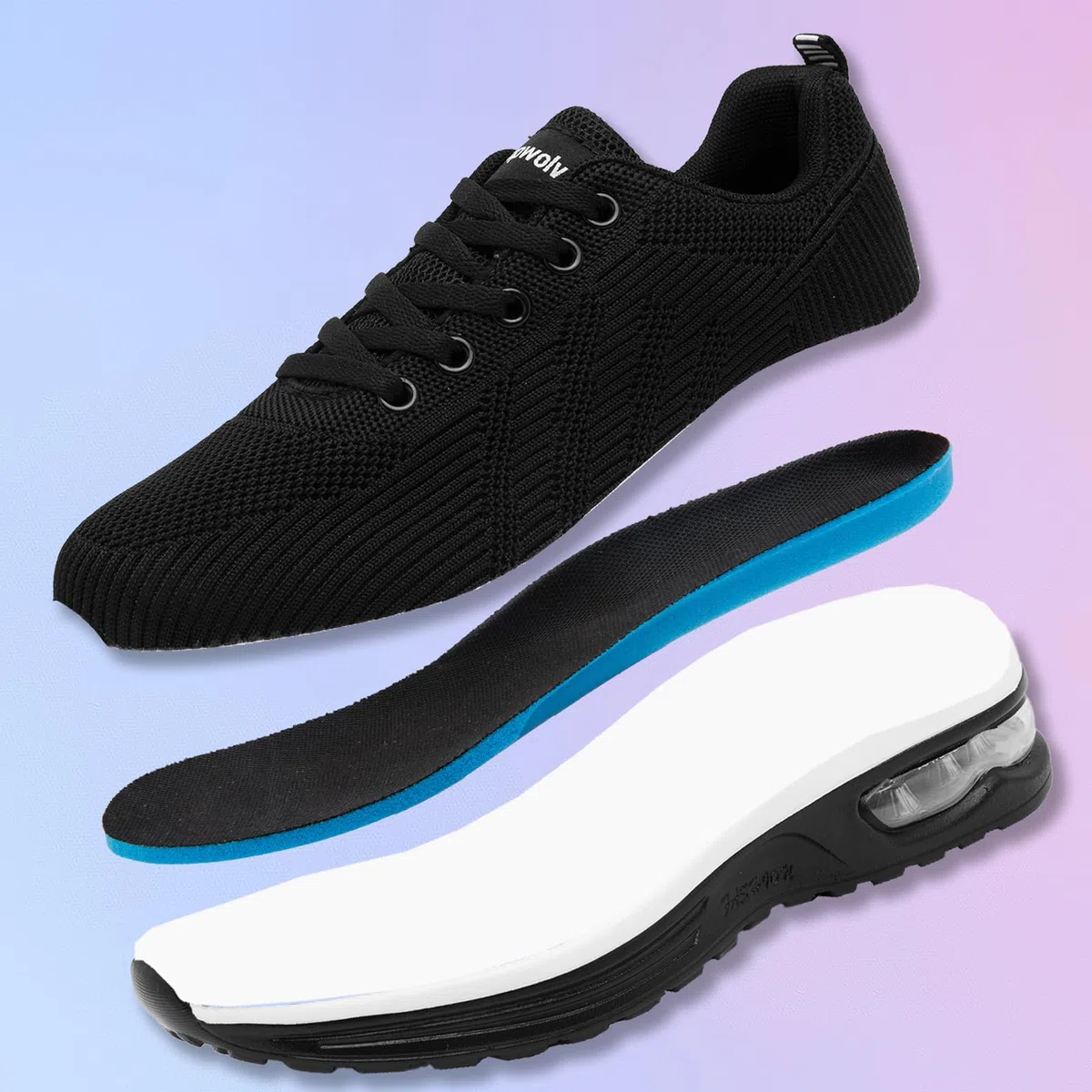Scarpe da Corsa su Strada Donna Scarpe da Ginnastica Traspirabile Leggero Scarpe Sportive all'Aperto Antiscivolo Scarpe da Camminata