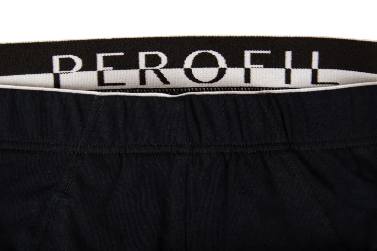 PEROFIL Confezione 2 Slip Uomo bi-Pack Medio Cotone bielastico Articolo VPRT00311