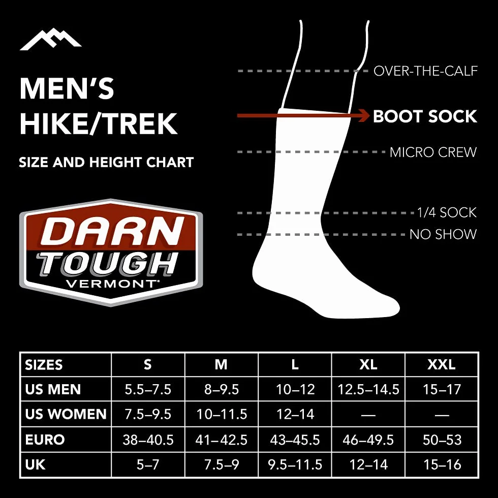 Darn Tough - Calzini da Corsa da Uomo al Quarto Leggeri (Stile 1715)