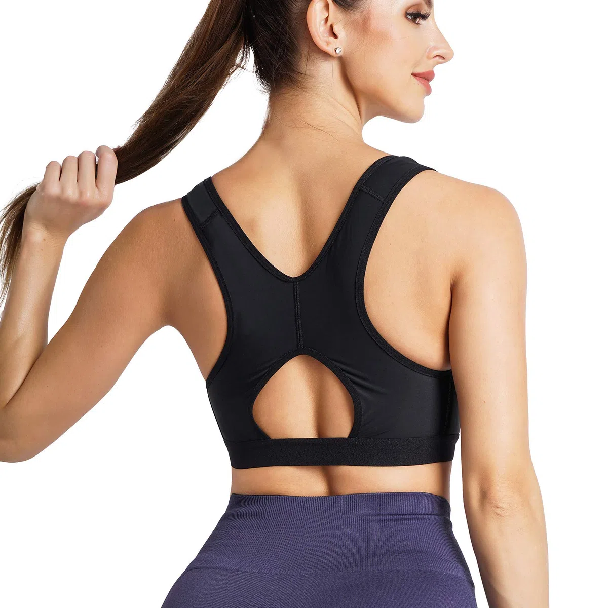 Reggiseno Sportivo Post-Chirurgico Donna Bralette Senza Ferretto Taglie Forti Reggiseni con Chiusura Frontale