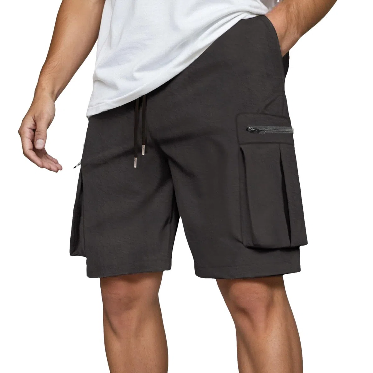 Pantaloncini Uomo Estivi Cargo Bermuda Cargo Shorts - Con Tasche Pantaloni Corti Slim Fit Multi-Tasche In Cotone Pantaloncini Da Lavoro Casual Sportivi Leggero Shorts Campeggio Vacanza Spiaggia