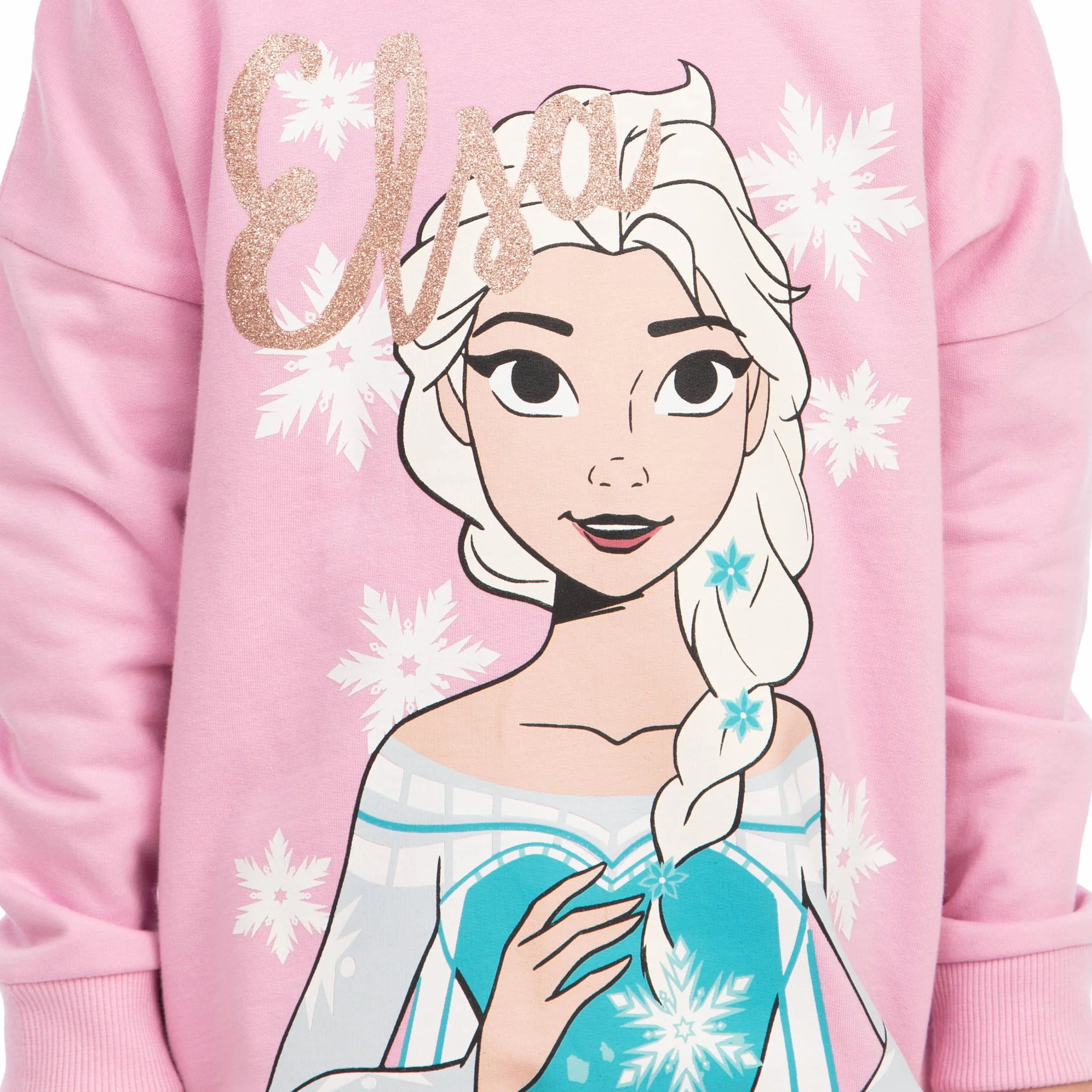 Disney Frozen Felpe Ragazza, Felpa Bambina Cotone, Felpa Ragazza Elsa Frozen