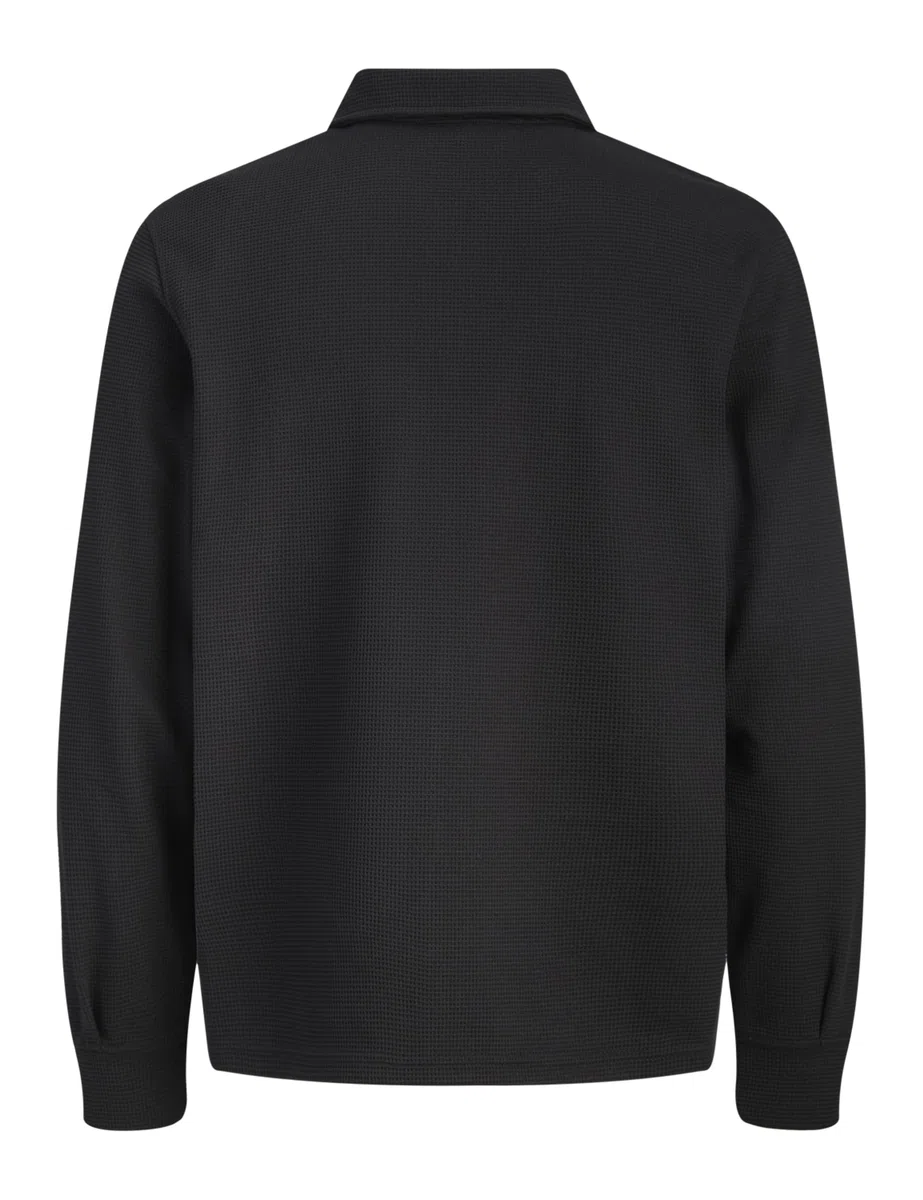 JACK & JONES Jjwaffle Daytona Sweat Overshirt Jjwaffle Daytona - Felpa Oversize Uomo (Pacco da 1)