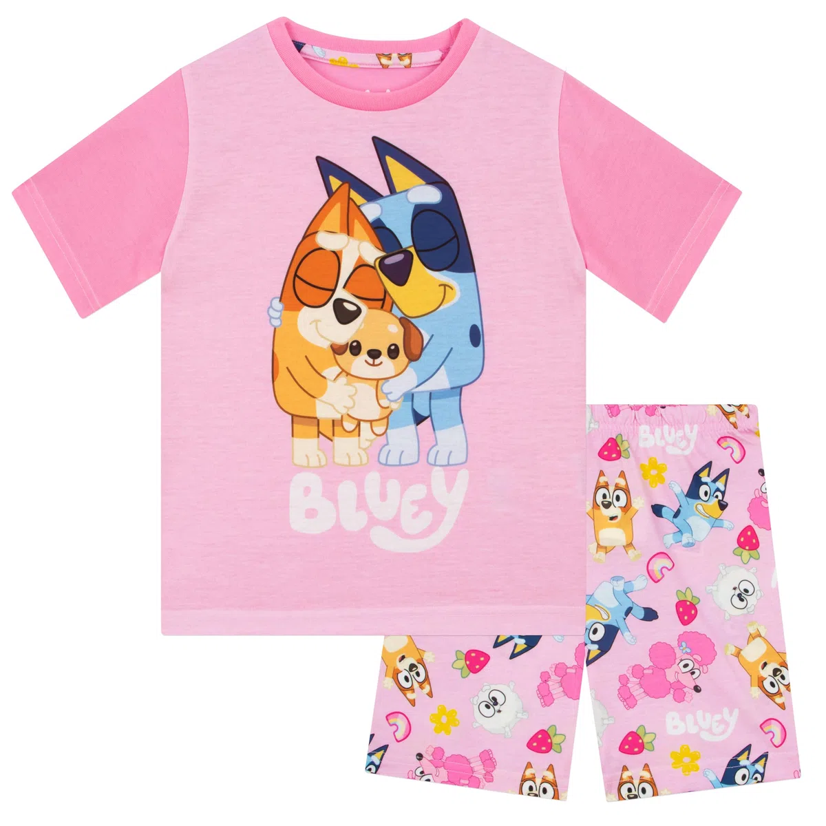 Bluey Pigiama Bambina | Pigiami Ragazza Bingo | 2 Pacchi Set Pigiama Bambino