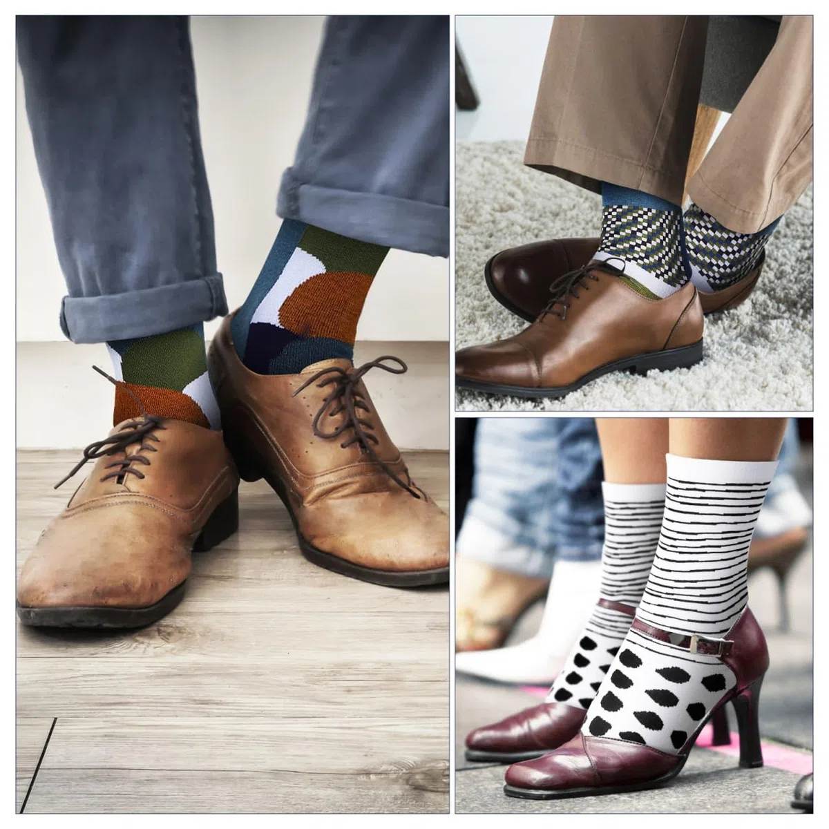 COLLBATH 5 Paia Calzini Giapponesi a Due Dita Traspiranti in Cotone Estivi Design Tabi Antiscivolo Per Uomo E Donna Confortevoli E Creativi