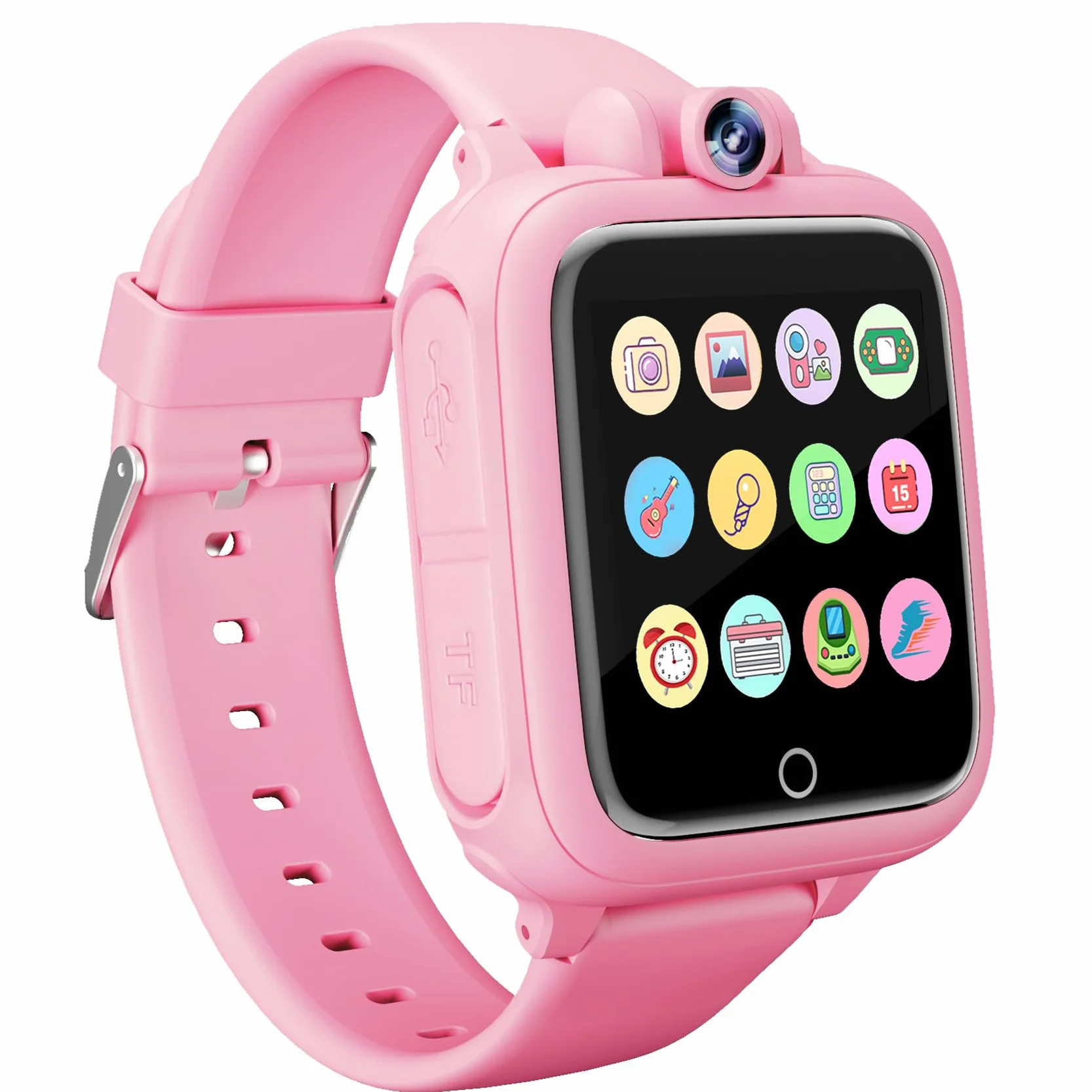 Smartwatch per Bambini, Orologio Bambina, 26 Giochi, Contapassi, Calorico, Fotocamera, Musicale, Torcia, Sveglia, Giocattoli Educativi, Regali di Natale per ragazze e ragazzi dai 2 ai 13 anni