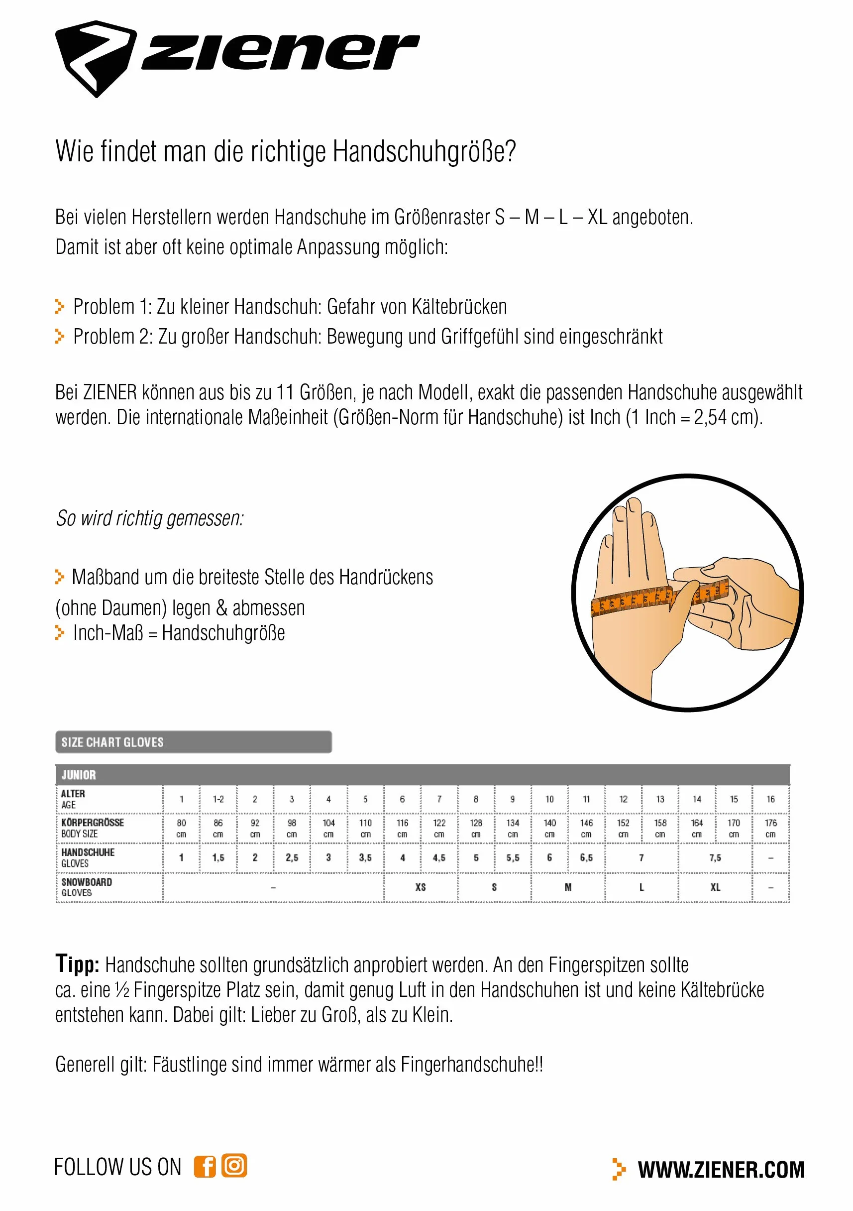 Ziener Levi - Guanti da sci per bambini, unisex, per bambini