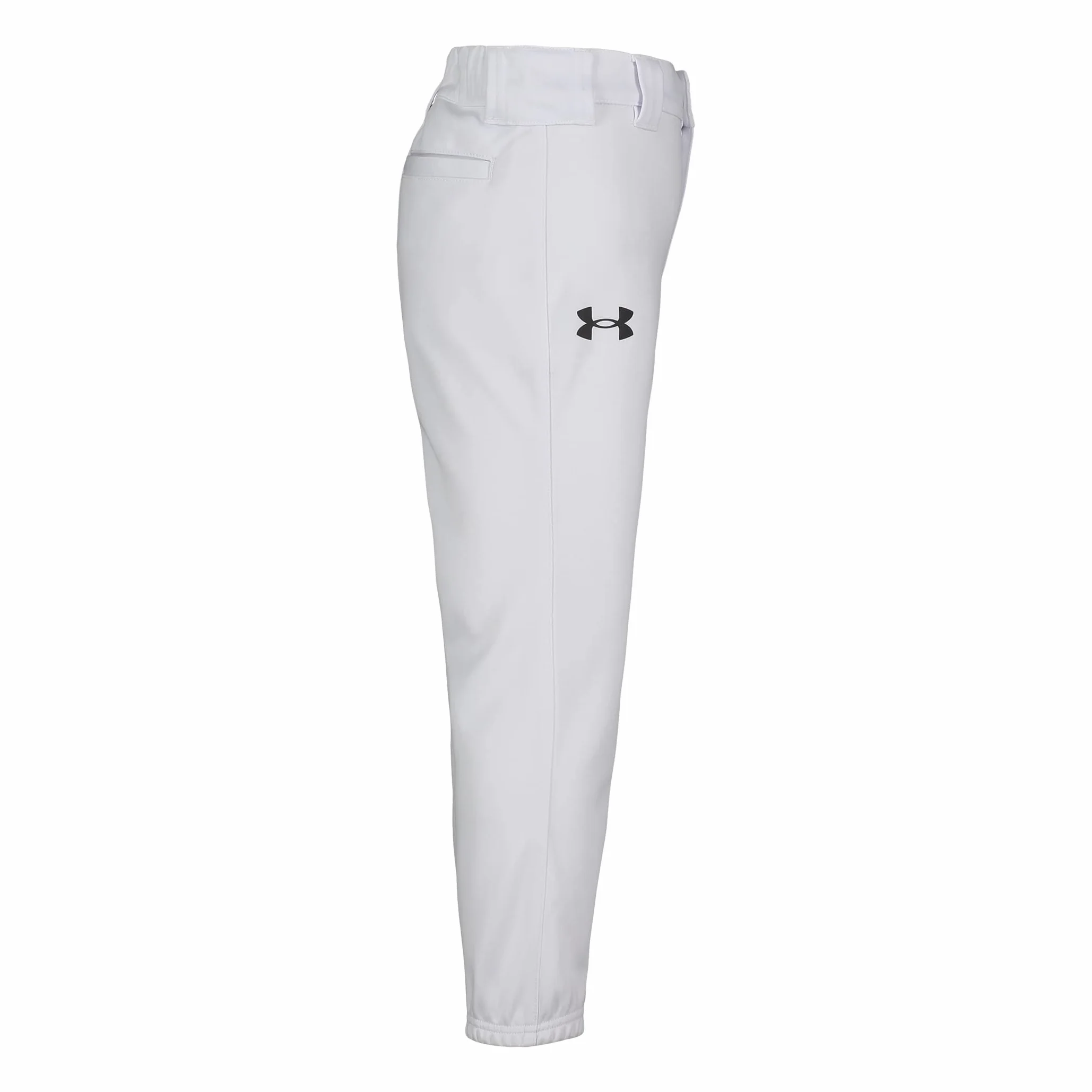 Under Armour - Baseball Pant with Belt Loop & Snap Closure, Comfortable & Durable for Game Day, Pantaloni da Baseball Bambini e Ragazzi
