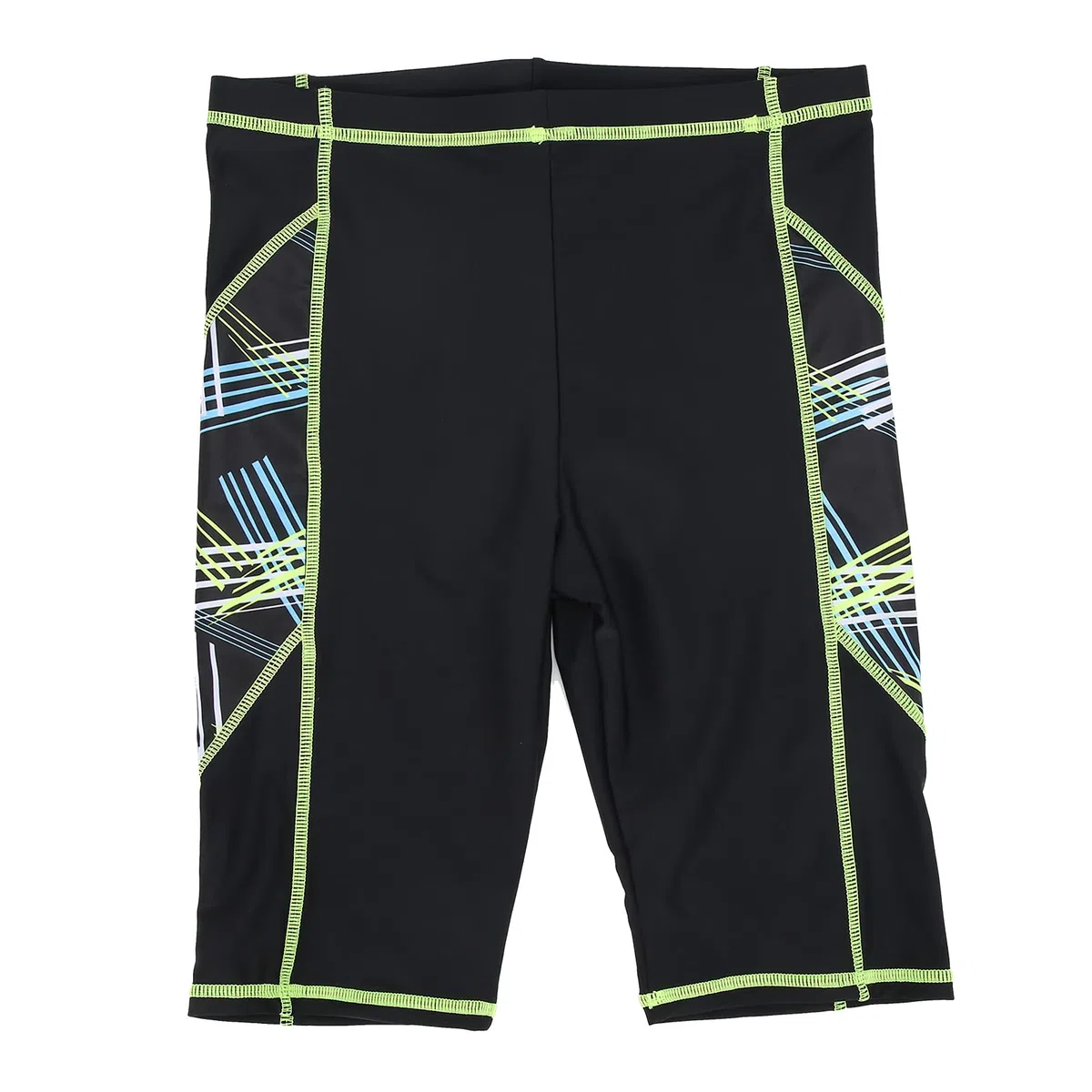 POENVFPO Tuta da Surf da Uomo, Camicia a Maniche Corte con Pantaloncini 2 Pezzi Muta da Bagno Estiva per Uomo (L)