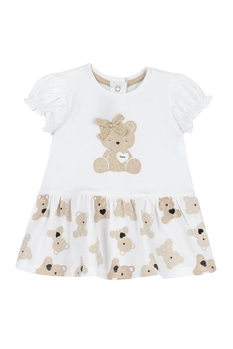 Chicco Vestito A Maniche Corte Vestito Bimba 0-24 (Pacco da 1)