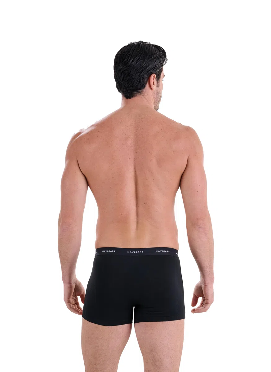 Navigare Boxer Uomo – Pack da 6 – Jersey Cotone Elasticizzato – Nuova Collezione 2025 – Bianco/Nero/Assortiti Boxer Uomo (Pacco da 6)