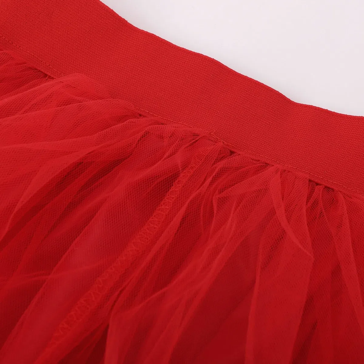 Gonna da donna in tulle, elastica, retrò, a vita alta, a coda di rondine, casual, elegante, sottogonna in pizzo, maxi gonna lunga asimmetrica, gonna a pieghe tinta unita