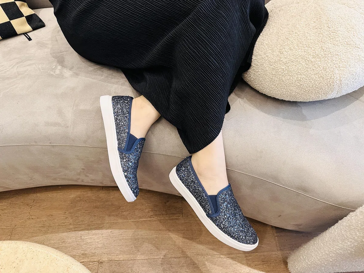 Feversole Women's Fashion Slip-On Sneaker Casual Flat Loafers,Sneakers Slip-on alla Moda per Mocassini Piatti Casual da Donna