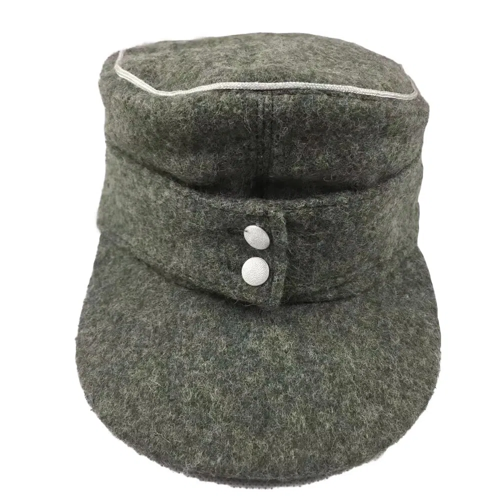 M1943 Cappello di lana della Seconda Guerra Mondiale Ufficiale Tedesco Montagna Cappello di Lana Uomo Inverno Outdoor Caldo Cappello D-Day Cap WW2