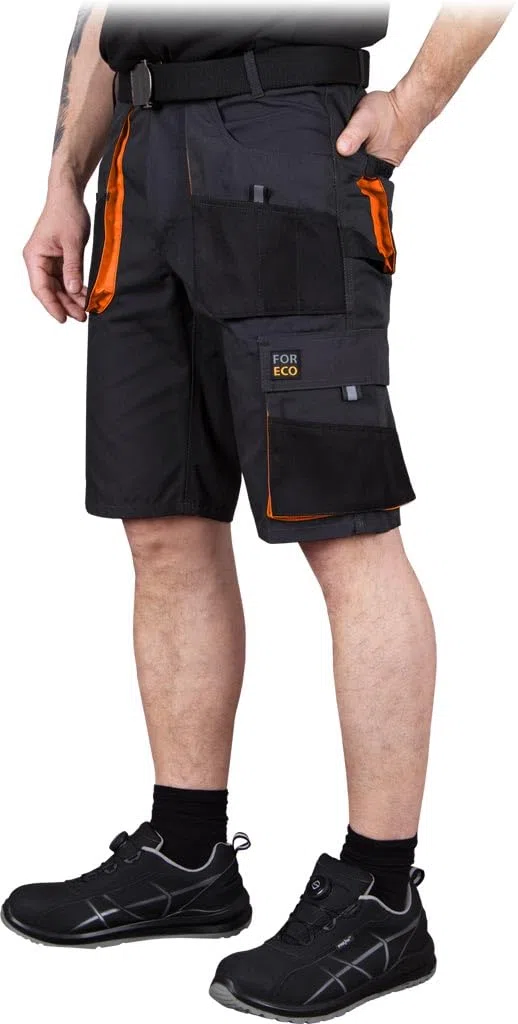 Men's Shorts Summer Work Shorts Work Trousers Short Work Trousers with 6 Pockets Men's Shorts Men Pants Short Summer Trousers Men in 4 Colours & 6 Sizes Size: S-3XL