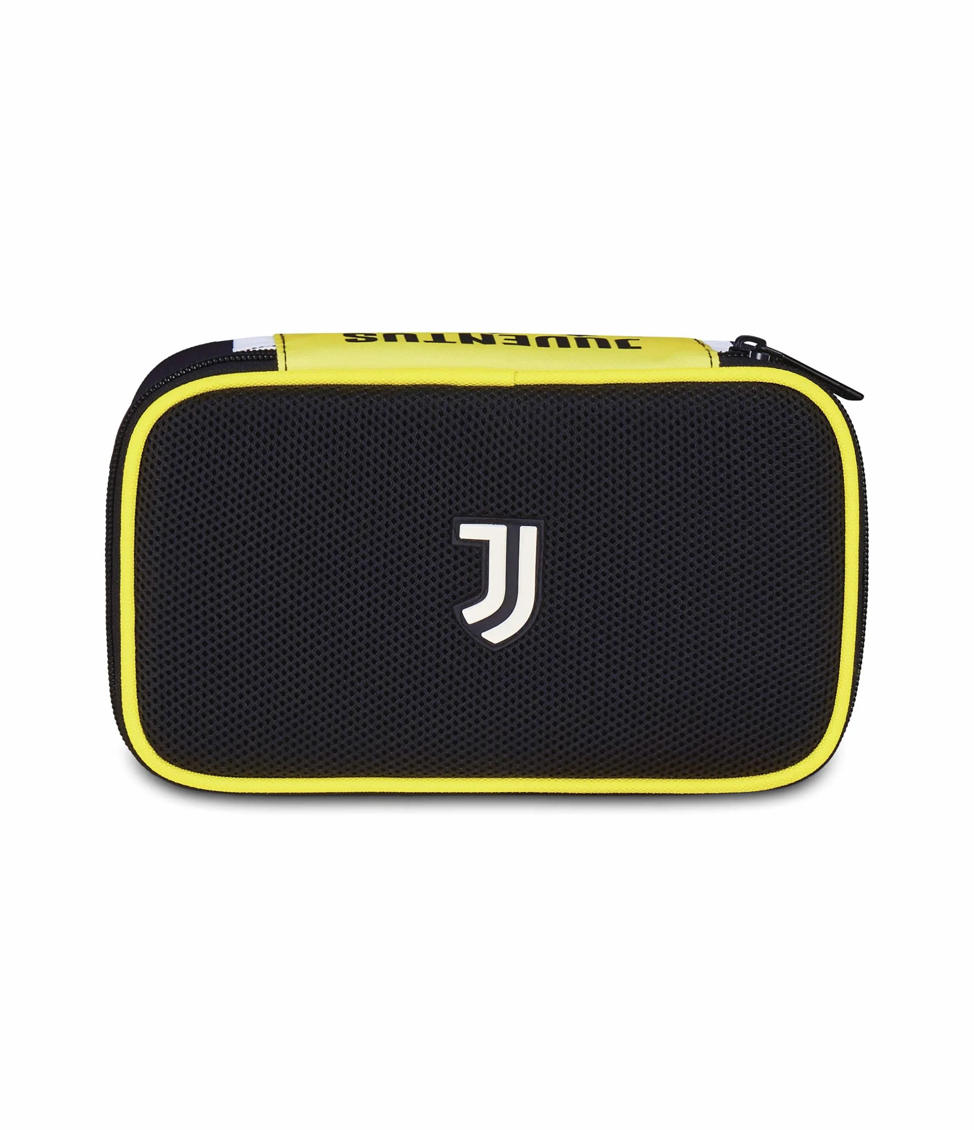 Seven Juventus Astuccio Scuola Quick Case, Nero, Portapenne Completo di Penne, Matite, Colori, Scuola Elementare e Media, Bambino, Calcio