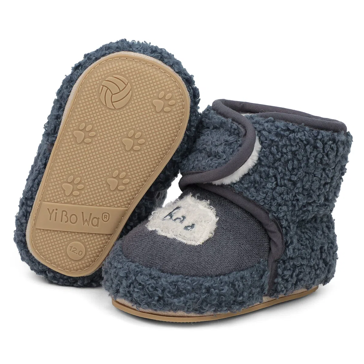 MASOCIO Unisex Stivaletti Neonato Invernali con Suola Morbida Pecore Carine Stivali Scarpe Antiscivolo