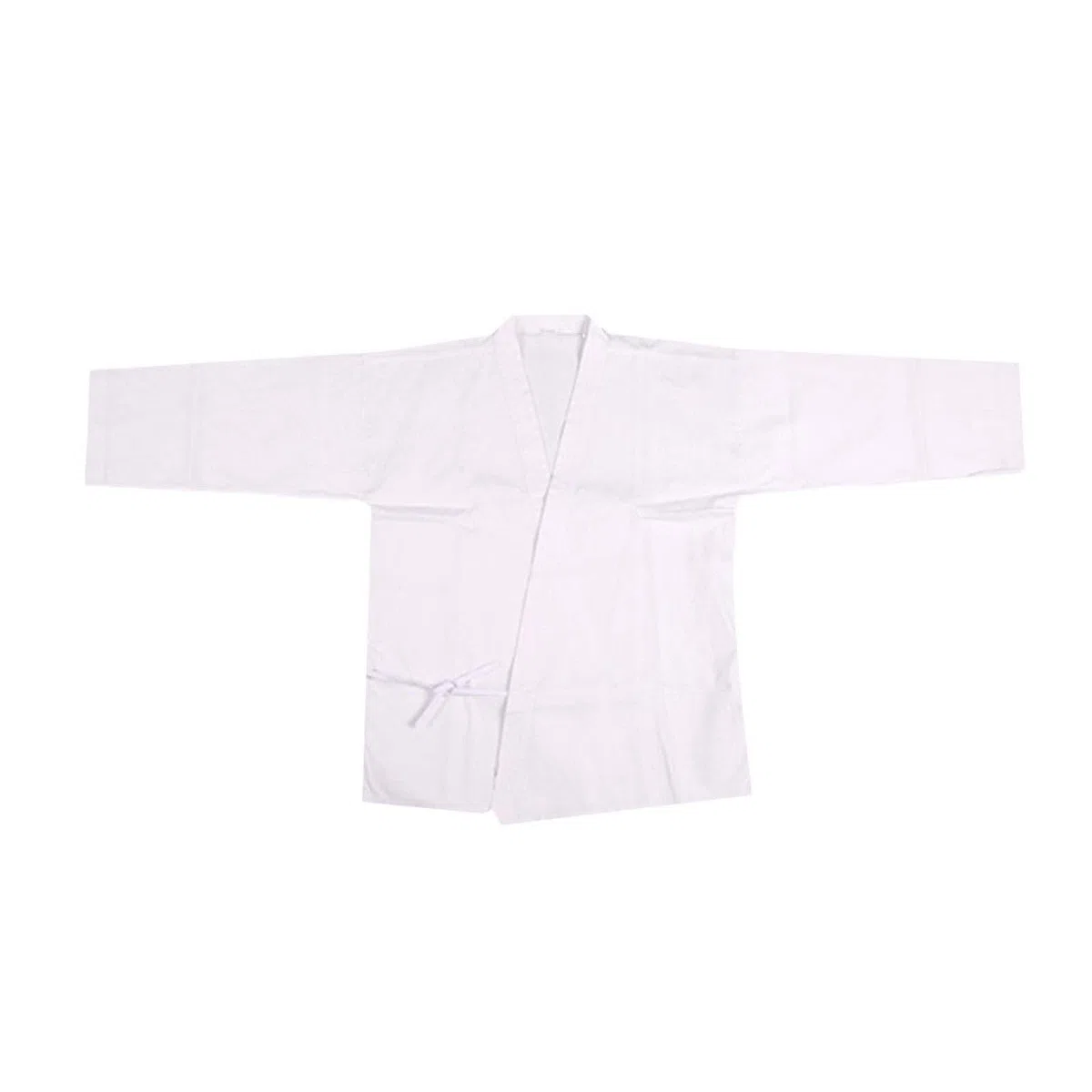 Tuta Kimono Taekwondo per Bambini/Adulti, Leggero per Uomini/Donne,Arti Marziali Uniforme per Studenti, Colletto a V Tuta Karate, Judo, Taekwondo/Arti Marziali-Bianca-Taglie Disponibili,Tuta Uomo