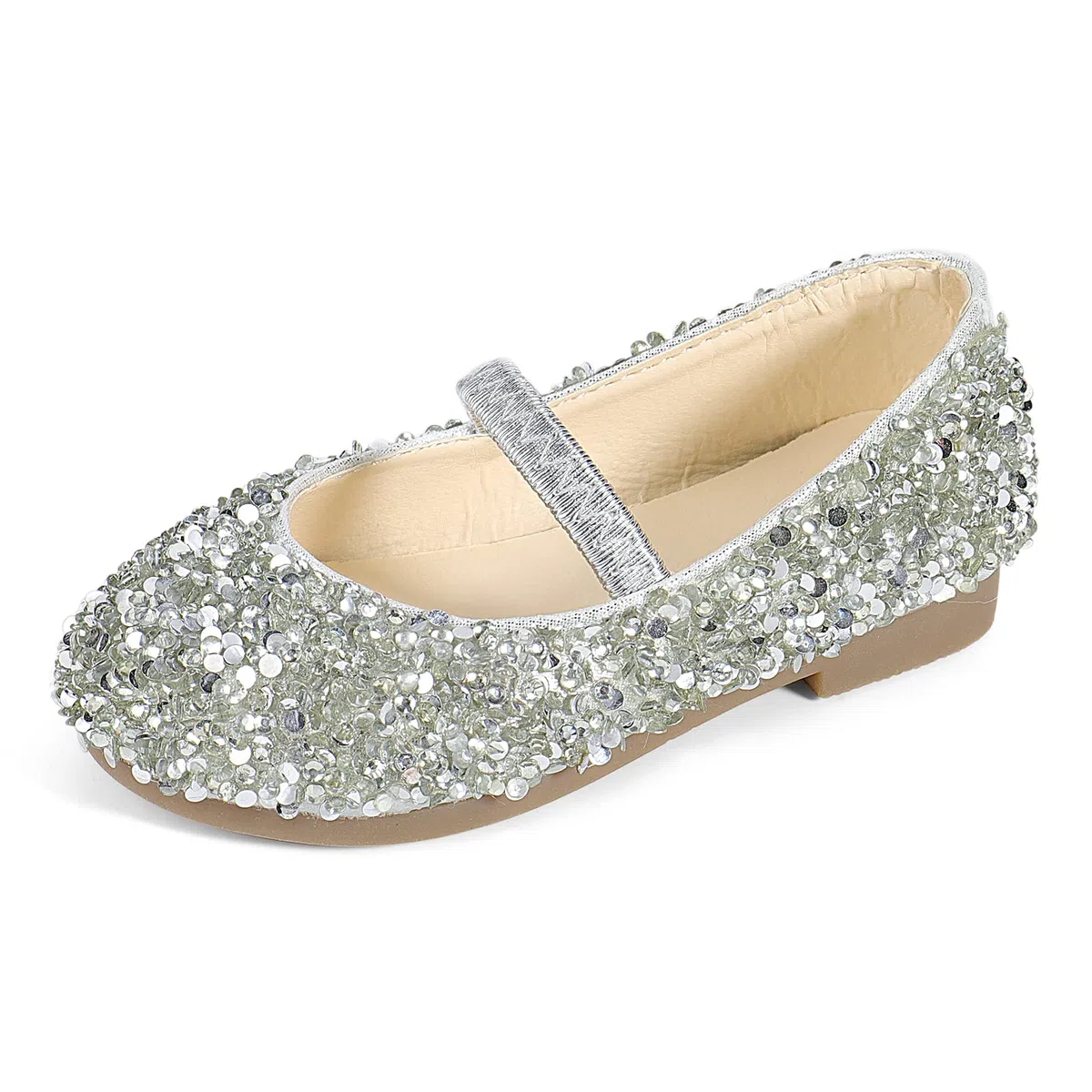 MK MATT KEELY Scarpe Principessa Bambina Ballerine Bambina Scarpe Brillantini Bimba Partito per Ragazze