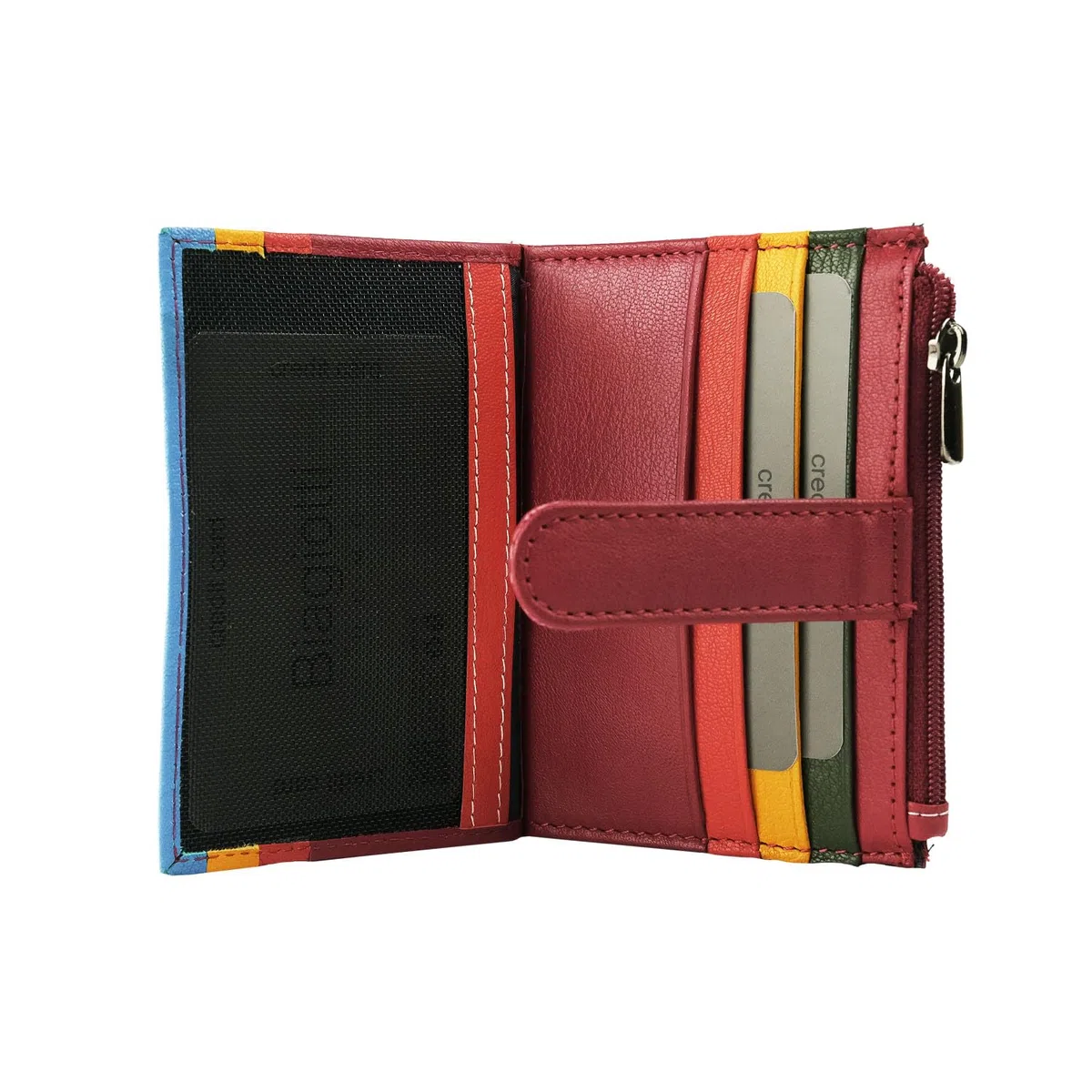 Laura Biagiotti BIAGIOTTI, Porta Carte di Credito in Vera Pelle, Unisex Uomo e Donna, Con Tasca e Scatola