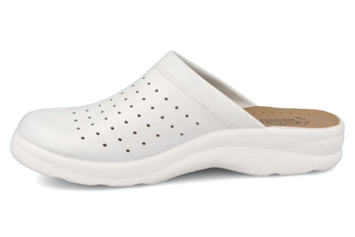 Fly Flot - Ciabatta Sanitaria da Uomo Made in Italy, Anatomica Antiscivolo 82154
