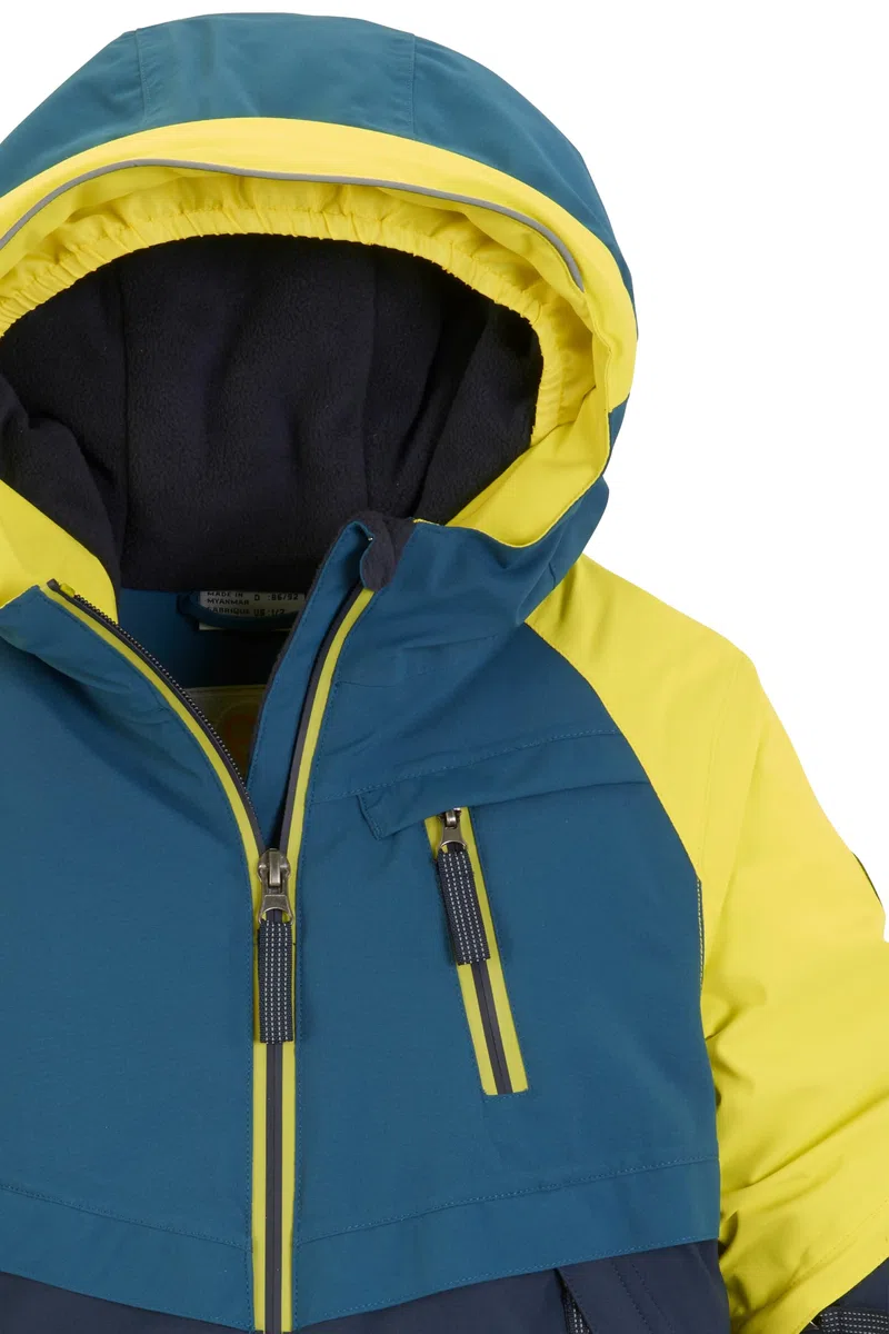 first instinct by killtec Fisw 38 Mns Ski Jckt Giacca da sci impermeabile/giacca funzionale con cappuccio e ghetta antineve Unisex - Adulto