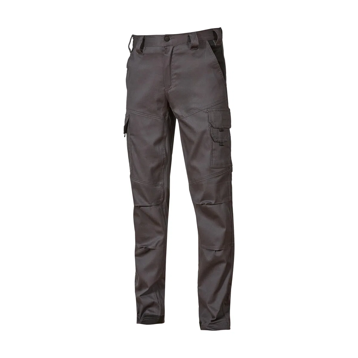 U-POWER DON'T WORRY... BE HAPPY! - Pantalone da Lavoro con Porta Ginocchiera Guapo Westlake Blue, Pantaloni da Lavoro Uomo