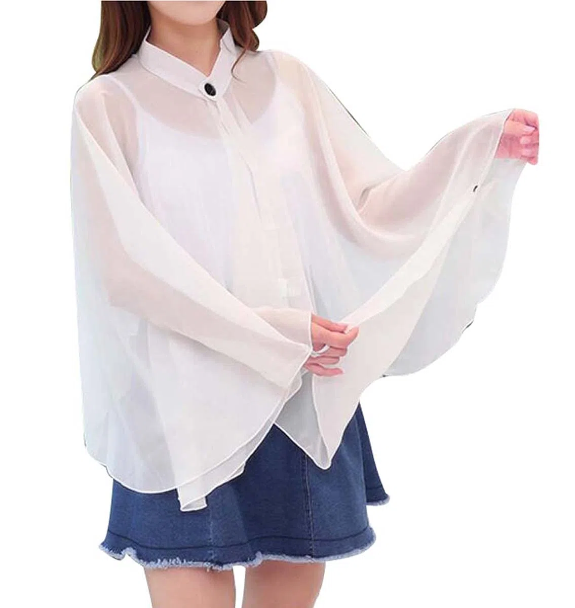Fendawn Strive - Camicia da donna a maniche lunghe, anti-UV, da spiaggia, traspirante, sottile