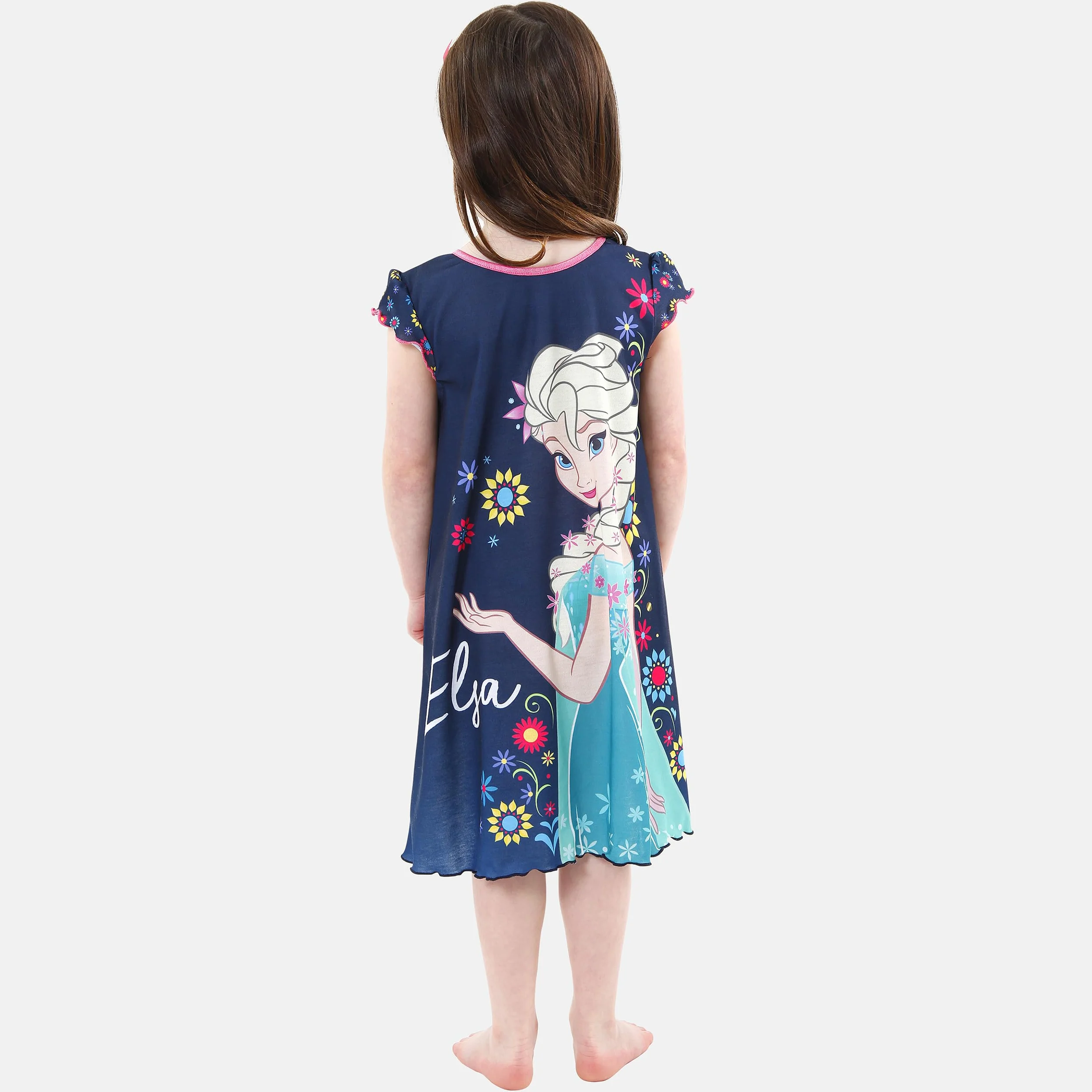 Disney Camicia da Notte Ragazze Frozen Vestito Principessa Bambina Il Regno di Ghiaccio Elsa Un Anna