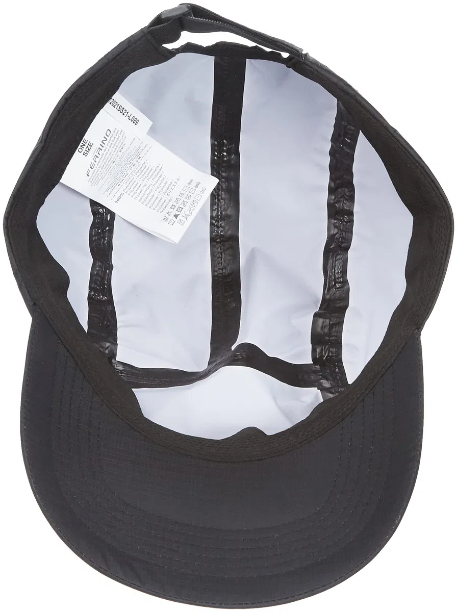 Ferrino Rain, Cappello con Visiera Unisex Nero, M