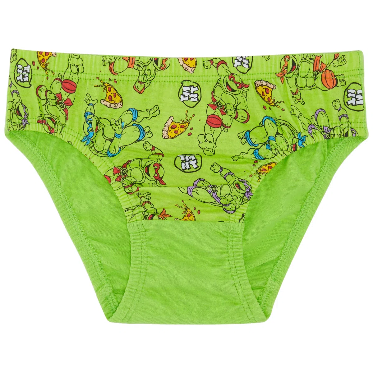 Teenage Mutant Ninja Turtles Tartarughe Ninja alla riscossa Confezione da Cinque Slip TMNT - 100% Cotone