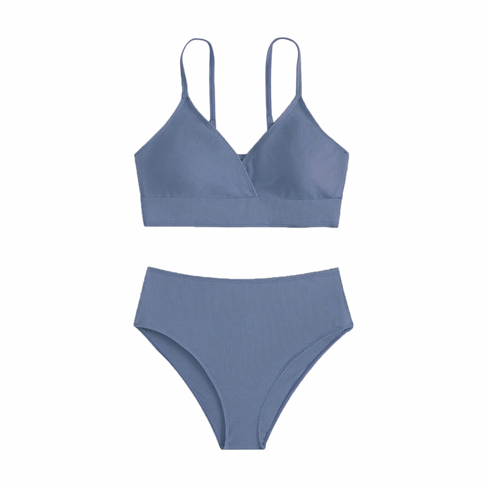 Topgrowth Costume da Bagno in Due Pezzi con Balze per Bambina Set Estivo Mare