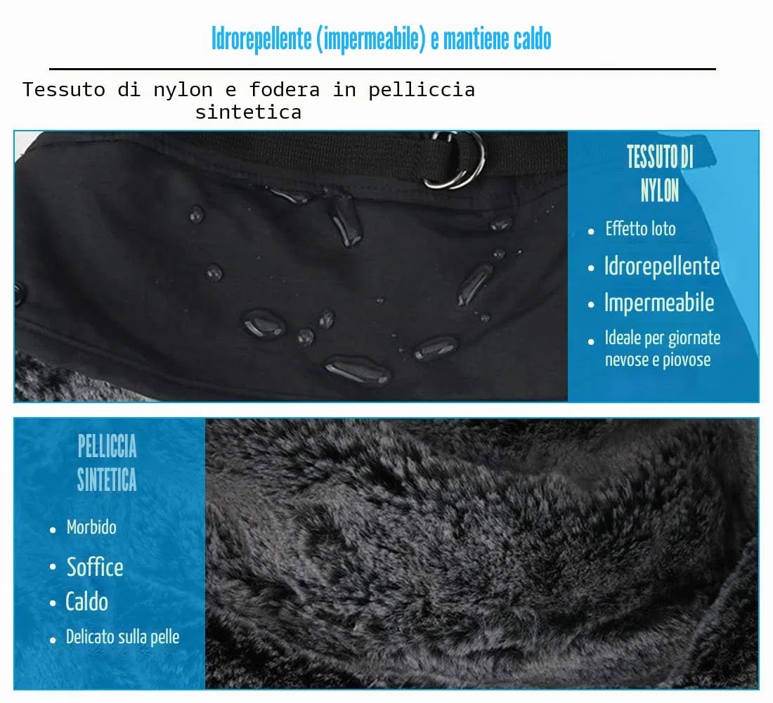 Gisdanchz Cappelli Invernali con Visiera e Paraorecchie - Foderato in Pelliccia Sintetica