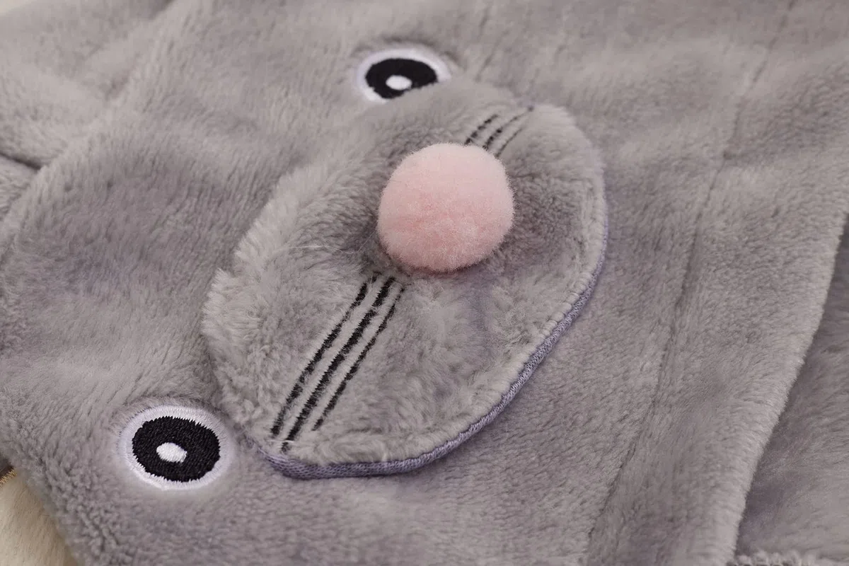 TEDD Ragazzi Accappatoio Bambini Ragazze Vestaglie con Cappuccio Bambino Morbido Pigiami degli Indumenti da Notte Per Ragazzo 1-6 Anni