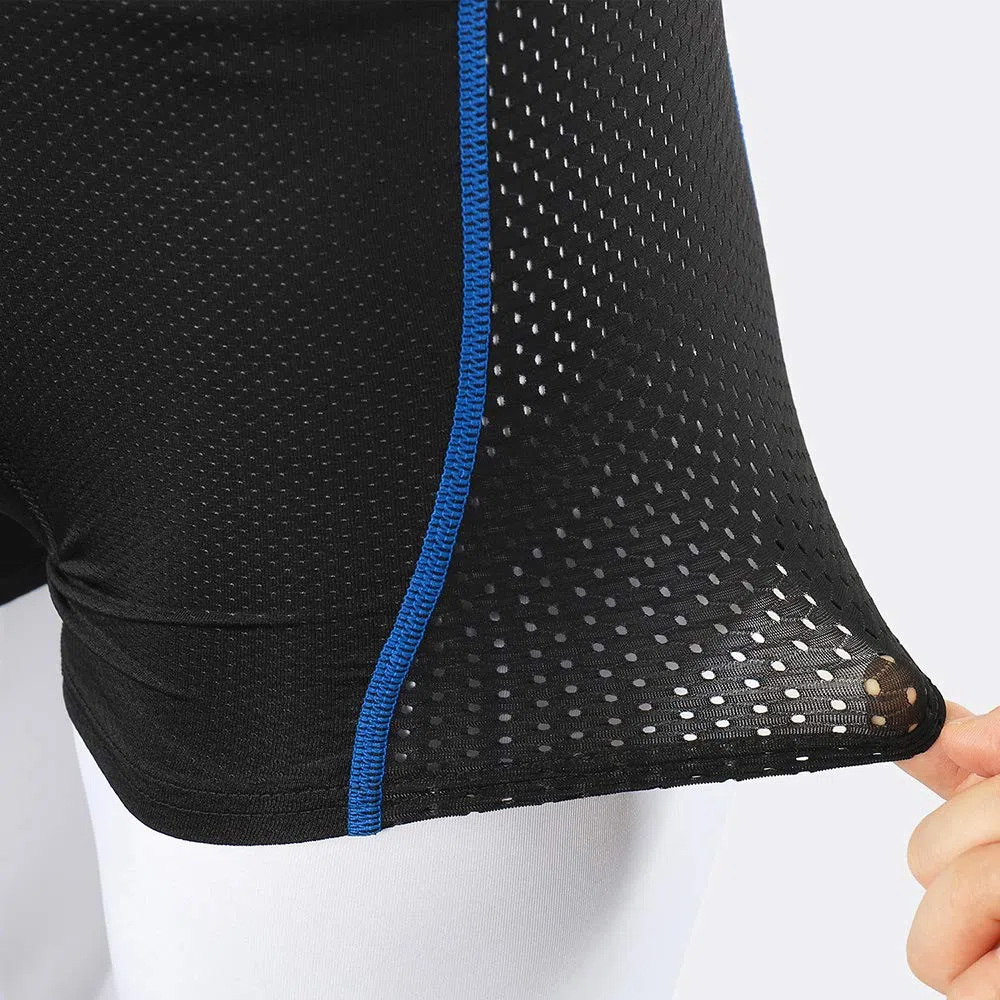 Lixada Men's Cycling Undershorts 3D Padded Breathable Mesh MTB Bike Riding Biking Underwear Shorts