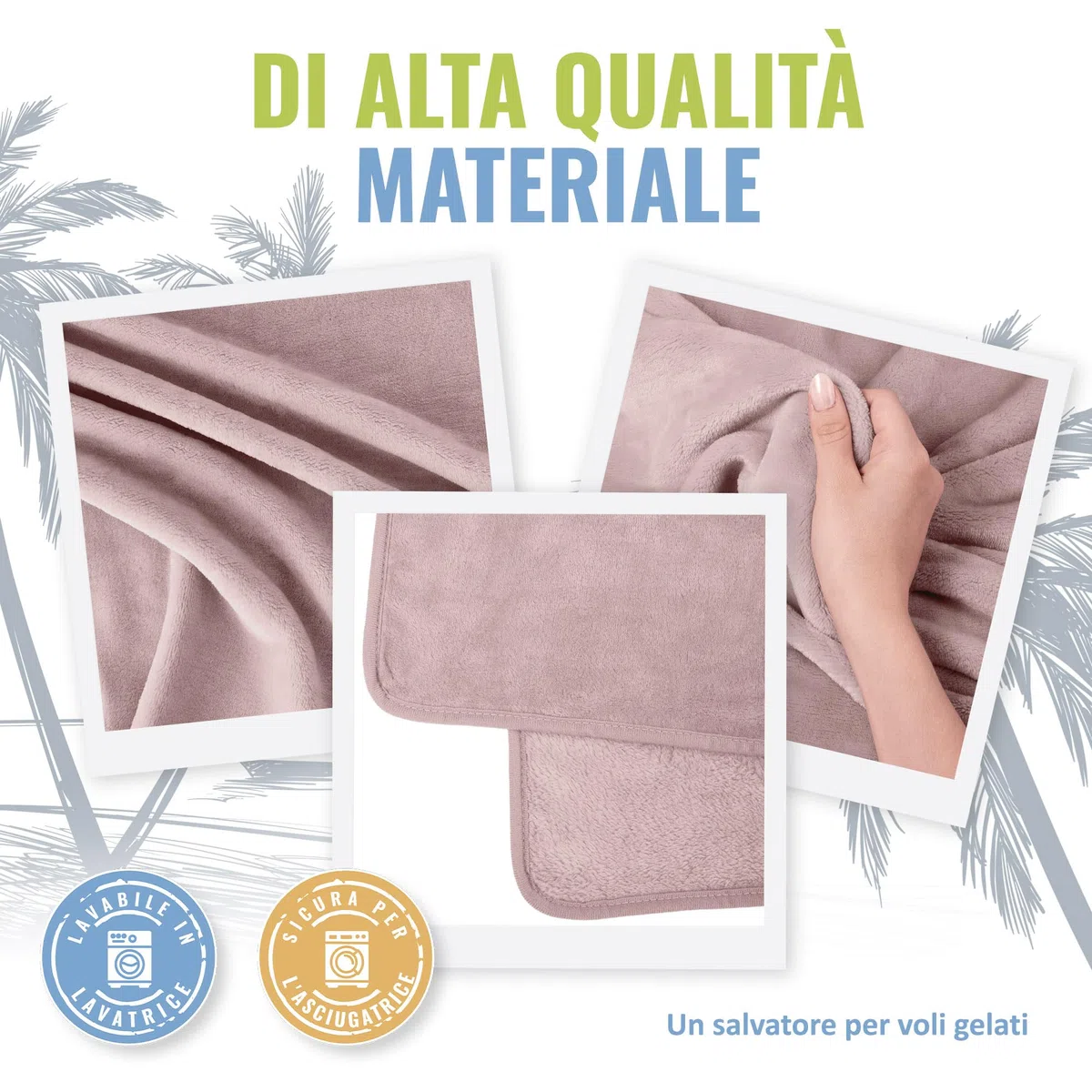 BOACAY Coperta da Viaggio Morbida e Calda per Aereo e Auto - Essenziale per Voli Lunghi per Donne, Uomini, Bambini - Cuscino Compatto con Manica per Bagagli e Clip per Zaino