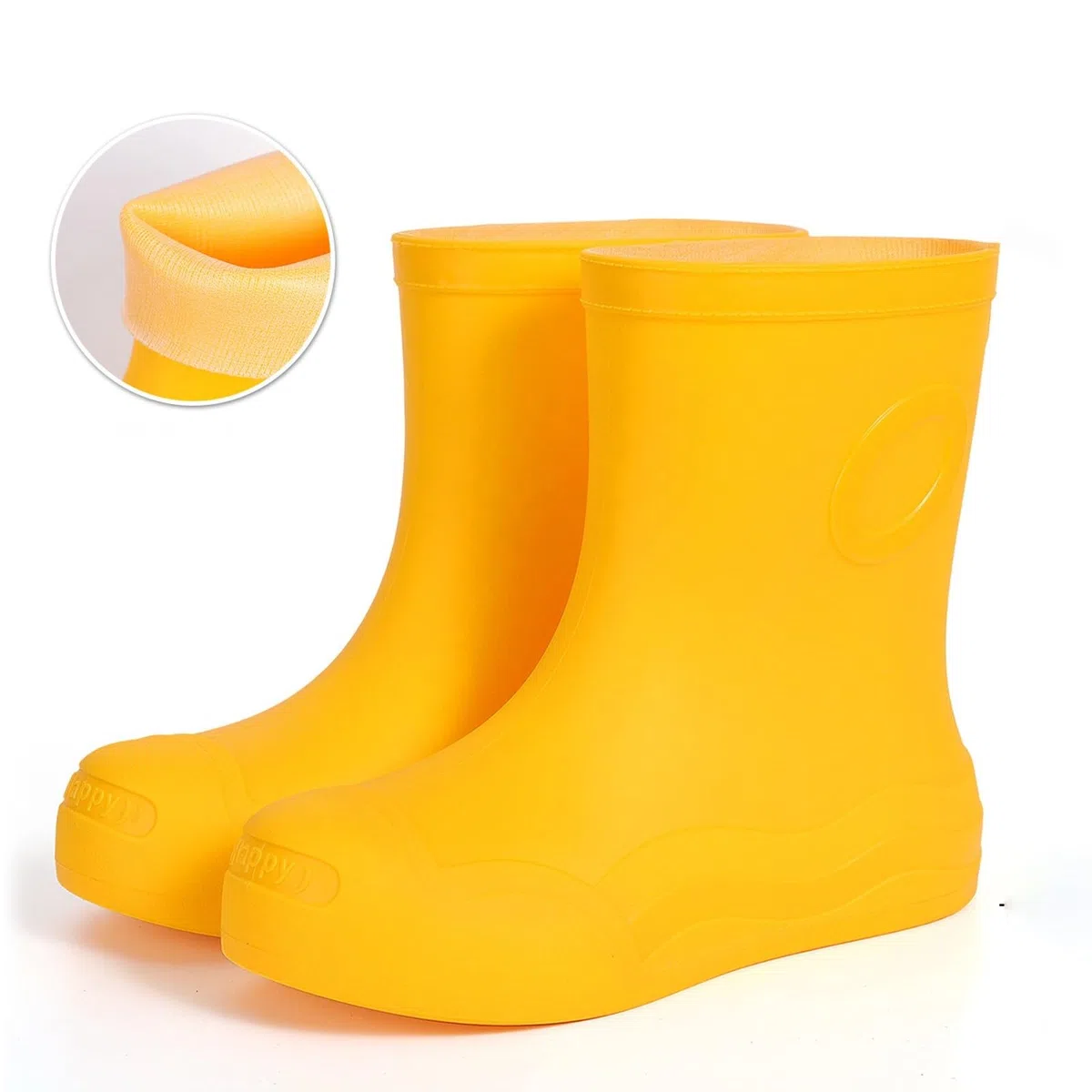 Stivali di Gomma Leggeri da Donna Moda Antivento Stivali Stivaletti Corti Impermeabili Rain Boots da Giardino Impermeabili Stivaletti Pioggia Gomma Esterno con Comfort Ultimi per Esterni