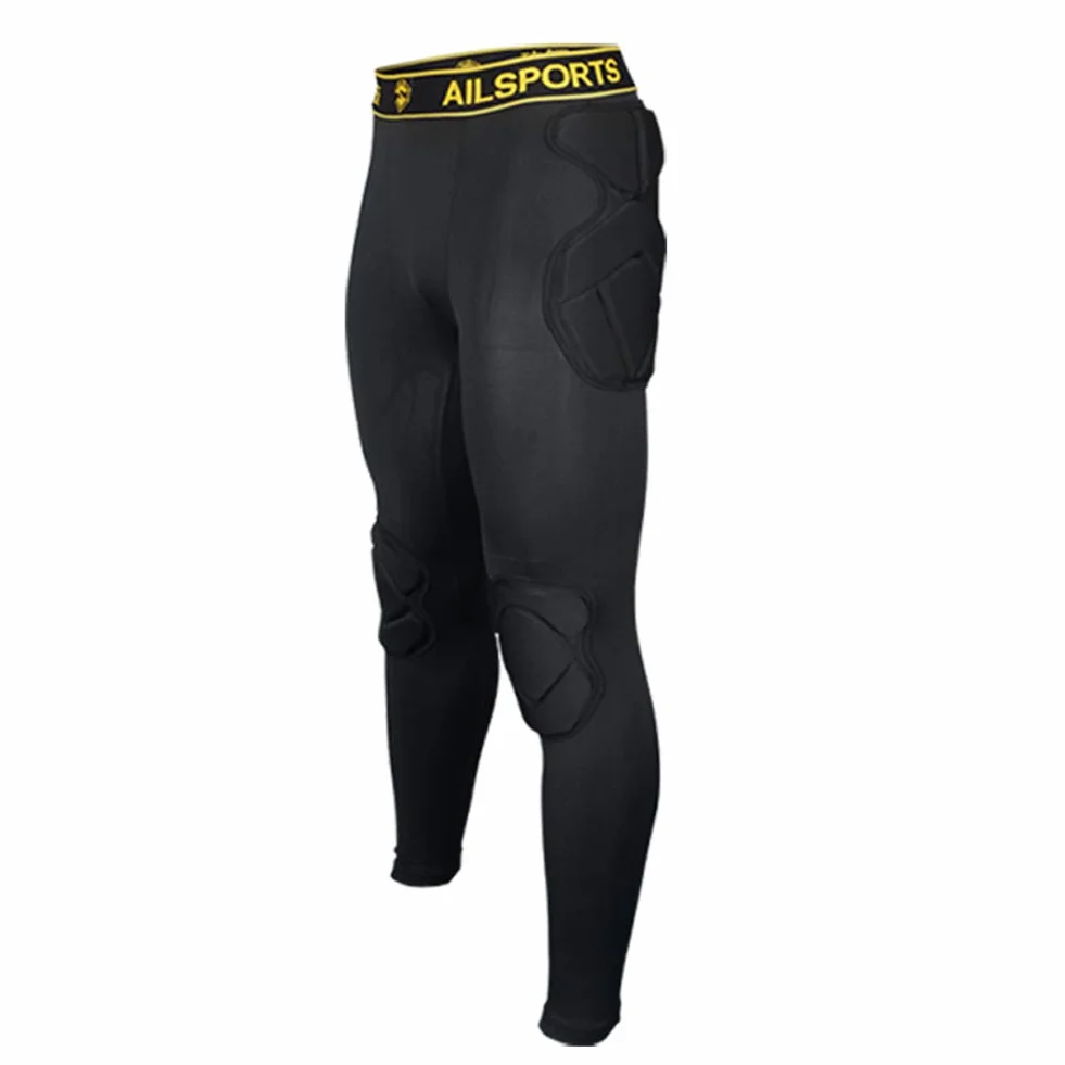 Shinestone Pantaloni Sportivi Lunghi da Uomo Resistenti agli Urti per Portiere Imbottiti