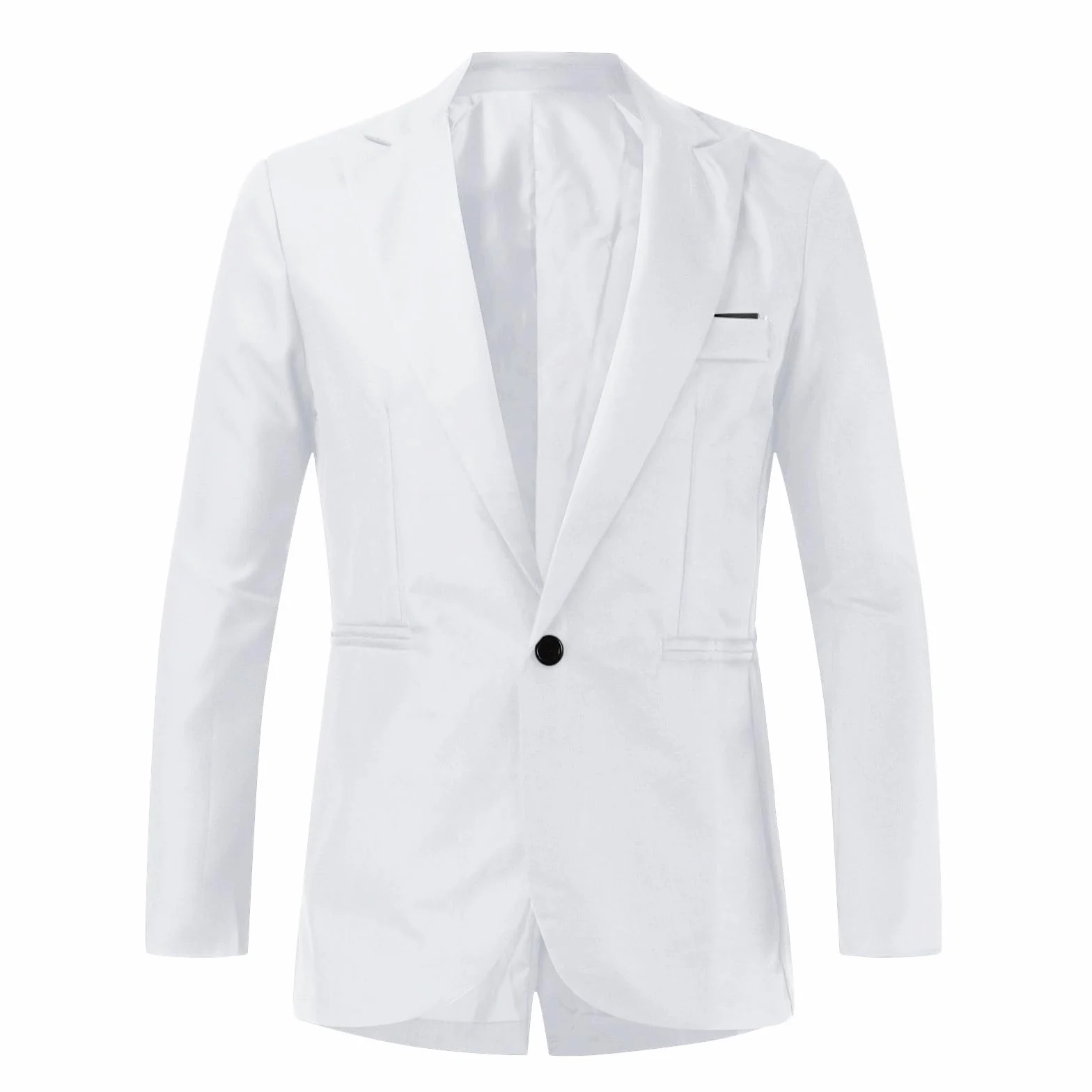 Fulidngzg Abito Uomo Elegante Completo 2 Pezzi Primavera Autunno con Blazer e Pantaloni Vestito Slim Fit Casual Taglie Forti Comode per Matrimonio Cerimonia Business