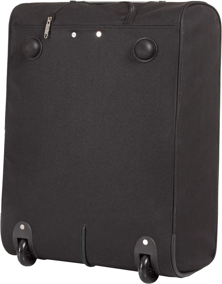 CABIN GO 5630 trolley economy - Trolley morbido 2 ruote 55x40x20 cm ultra leggero utilizzabile come bagaglio a mano dimensioni standard