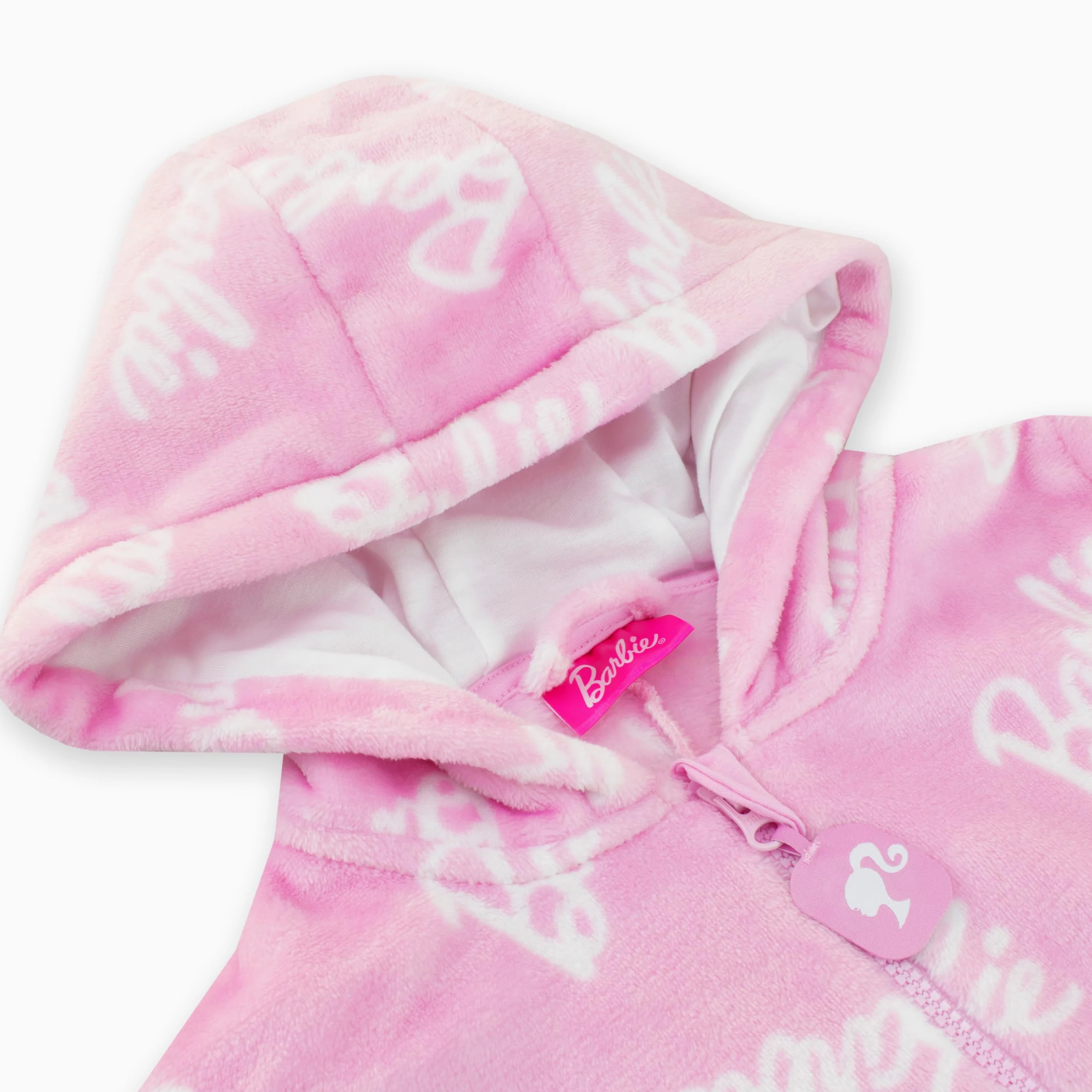 Barbie Tutina Ragazze | Tutine per Ragazze | Pigiama in Pile Rosa per Bambini | Taglie da 5 a 13 Anni | Merchandise Ufficiale