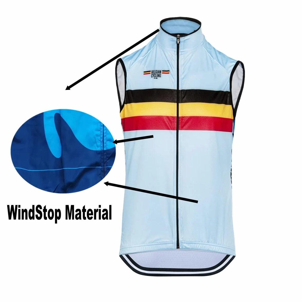 2022 world tour pro team Uomini Ciclismo Wind Vest,Windbreaker Bike Gilet Antivento MTB Senza Maniche Abbigliamento