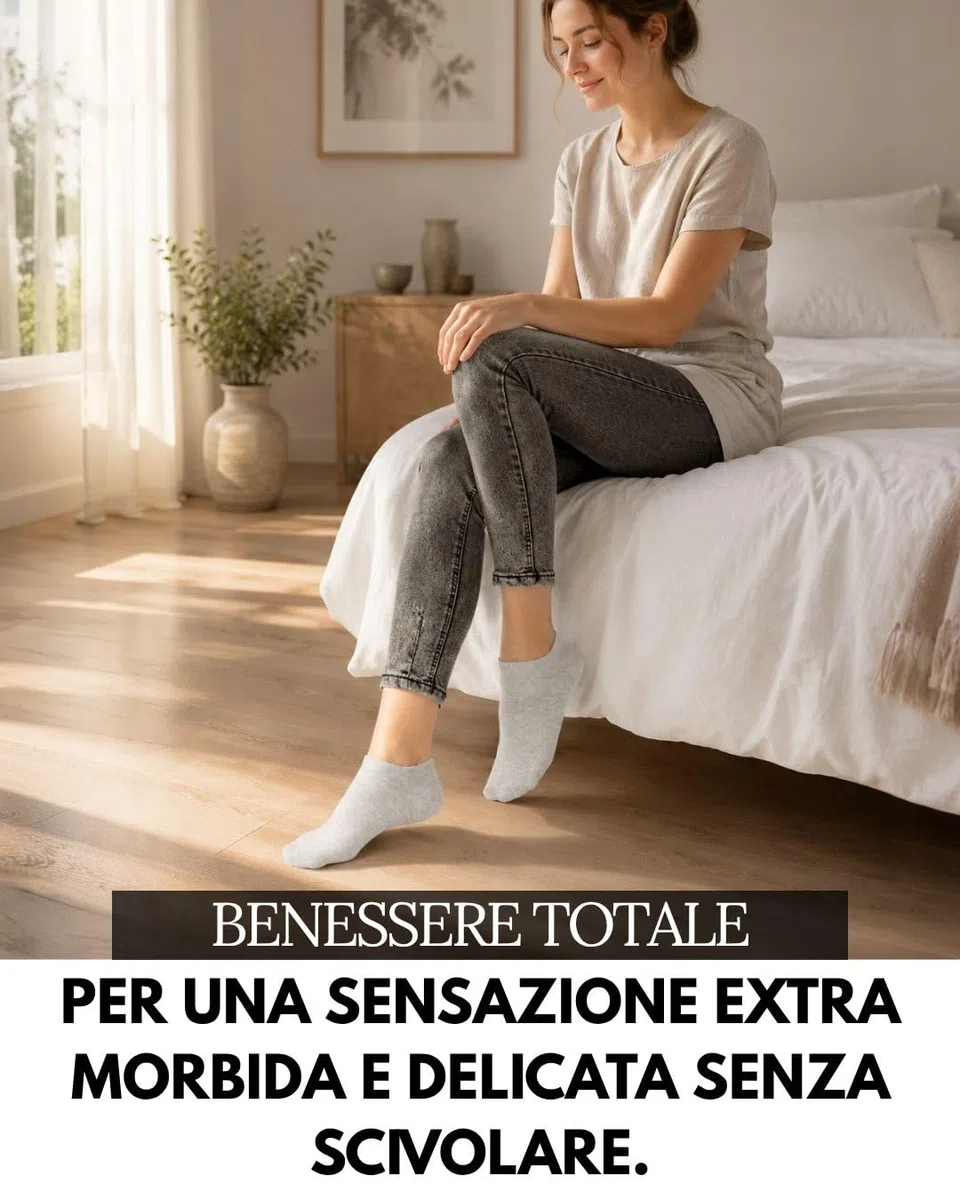 sockenkauf24 10 Paia Calzini Corti Uomo Donna Calze Corte Cotone Traspiranti