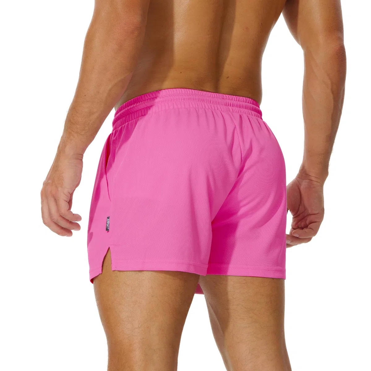 AIMPACT Pantaloncini Running Uomo da 3 Pollici Pantaloncini Uomo Sportivi Leggero Traspirante con Tasche per Palestra Outdoor