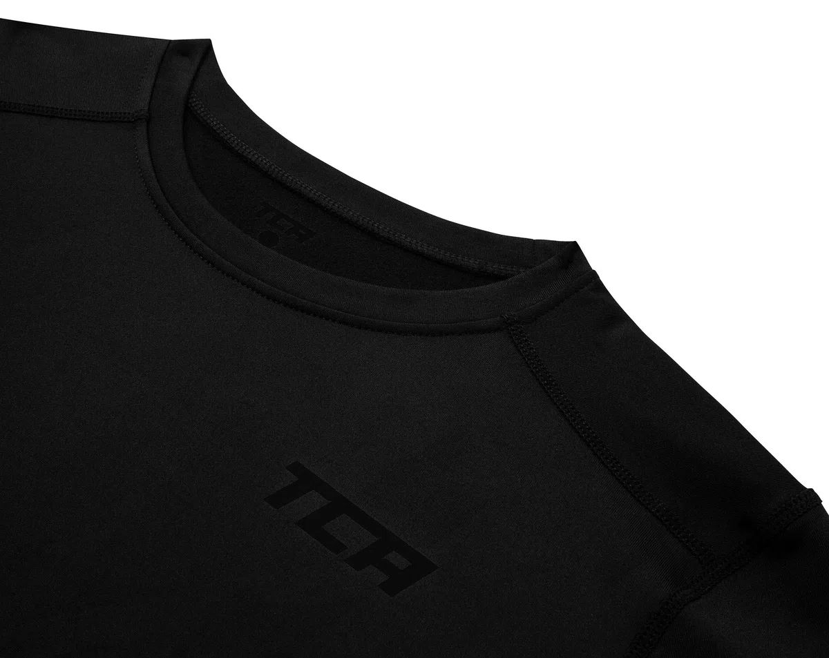 TCA Superthermal Base Layer a Compressione Maglia Manica Lunga Termica sotto Maglia da Uomo